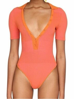 Jacquemus Orange and Pink Le Body
Yauco Bodysuit